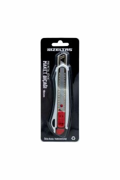 İZELTAŞ PRO METAL GÖVDE MAKET BIÇAĞI 18MM