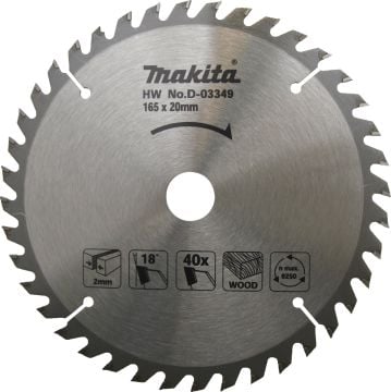 Makita D-03349 Daire Testere 165X40 Diş