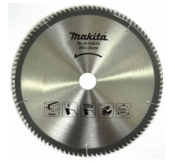 Makita D-03975 Daire Testere A260X100 Diş