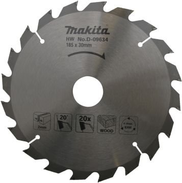 Makita D-09634 Daire Testere 185X20 Diş