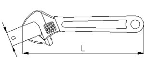 İzeltaş 0600011008 8'' Kurbağacık Anahtar Pvc