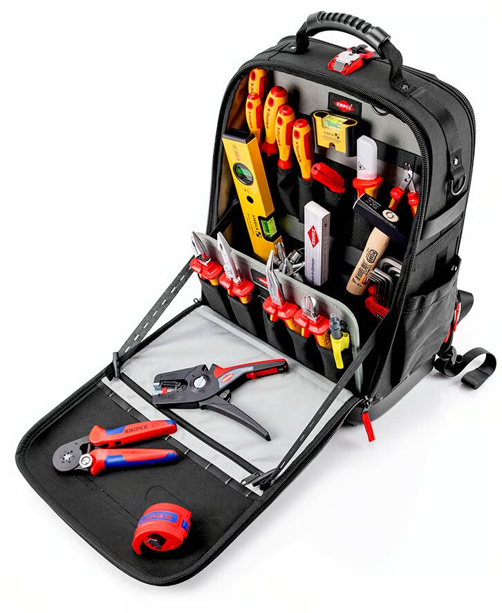 KNIPEX 00 21 50E Modüler X18 Elektrikçi Çanta 22 Parça