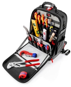 KNIPEX 00 21 50S Modüler X18 Tesisatçı Çanta 17 Parça