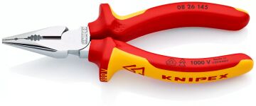 KNIPEX 08 26 145 SİVRİ UÇLU KOMBİNE PENSE VDE