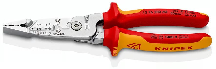 KNIPEX 13 76 200ME ÇOK FONKSİYONLU PENSE VDE