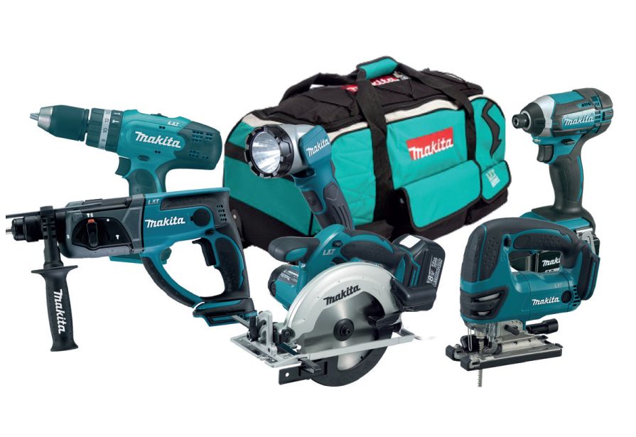 Makita DLX6068PT Akülü El Aletleri Seti