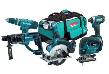 Makita DLX6068PT Akülü El Aletleri Seti
