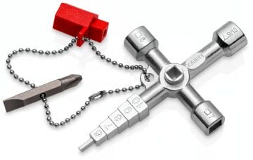 KNIPEX 00 11 04 KUMANDA DOLABI ANAHTARI