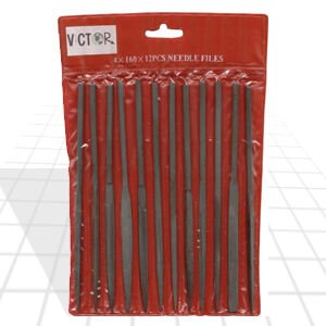 12 Lİ SAATÇİ EĞE SETİ 160x4 mm