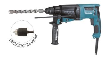 Makita HR2630X7 Elektropnömatik Delici Kırıcı 26 mm