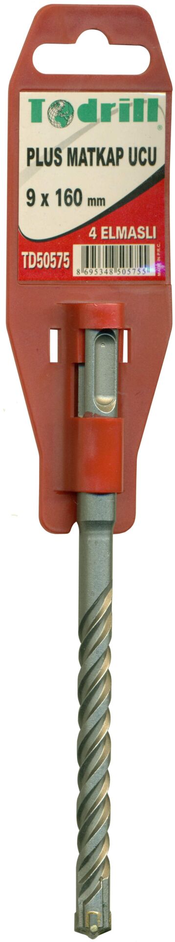 TODRILL TD50579 SDS-PLUS 4 ELMASLI MATKAP UCU