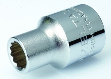 İzeltaş 1114061024 24 mm Lokma Anahtar On İki Köşe 1/2''