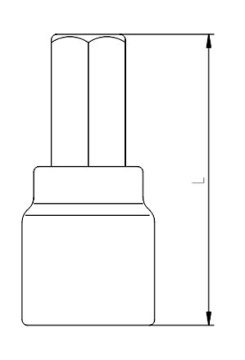 İzeltaş 1113061105 5 mm Lokmalı Allen Uç
