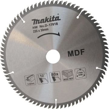 Makıta D-17918 Tct Testere 230X30X80T