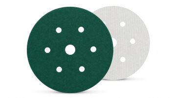 KARBOSAN 150 MM 7 DELİK CIRT ZIMPARA 120 KUM YEŞİL