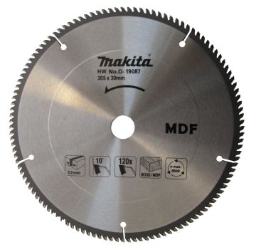 Makıta D-19087 Daire Testere 305X120Diş