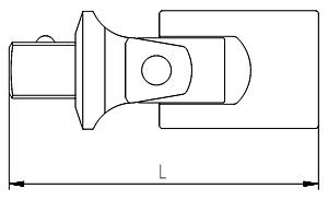 İzeltaş 1513064070 70 mm Mafsal 1/2''