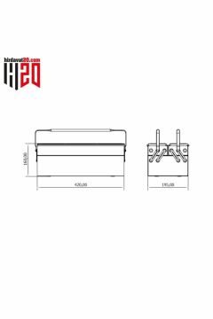 İZELTAŞ METAL BÜYÜK TAKIM ÇANTASI 3 GÖZLÜ