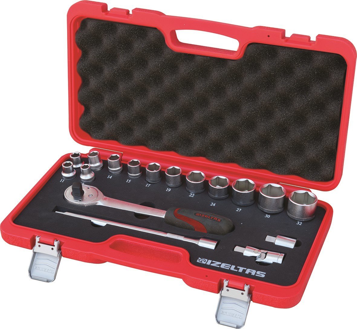 İzeltaş 1113002017 17'Li Lokma Anahtar Takımı 1/2'' ( U Kolsuz )