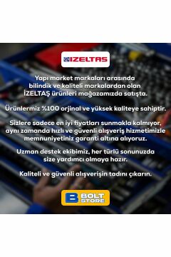 İZELTAŞ DÖVME TEL KESME MAKASI 210 MM