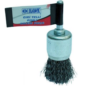 GRİ TELLİ PİMLİ KALEM FIRÇA 17 mm