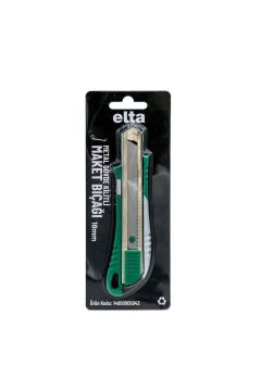 ELTA METAL GÖVDE KİLİTLİ MAKET BIÇAĞI 18MM