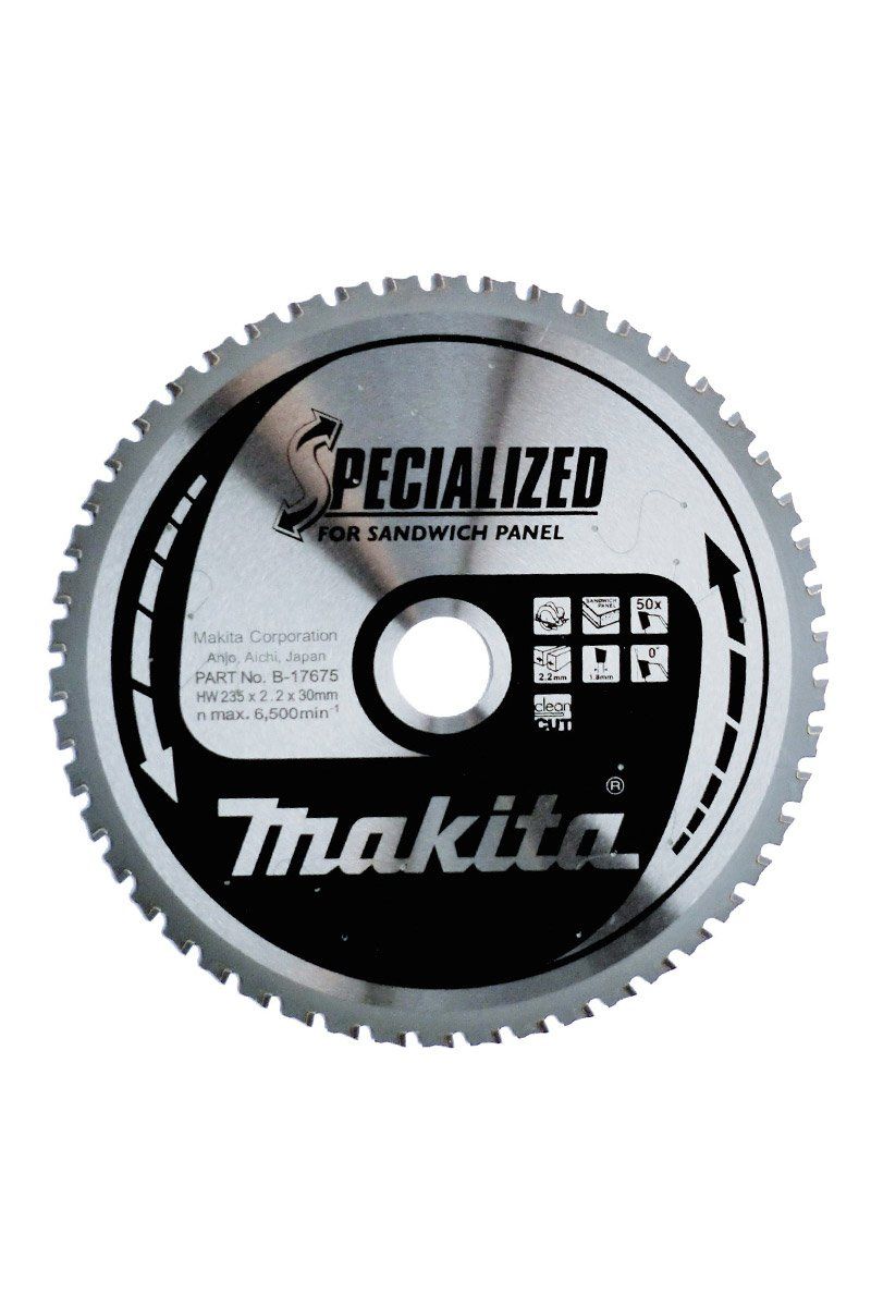 Makıta B-17675 Tct Testere 235X30X50T
