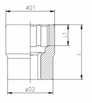 İzeltaş 1120061050 50 mm Ağır Tip Lokma Anahtar On İki Köşe 3/4''