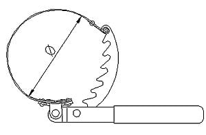 İzeltaş 6370260100 100 Mm Yağ Filtresi Sökeceği