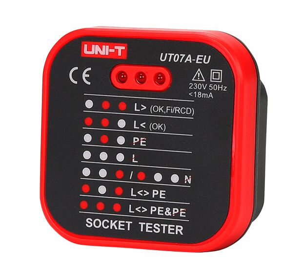 UNI-T UT07A PRİZ TEST CİHAZI