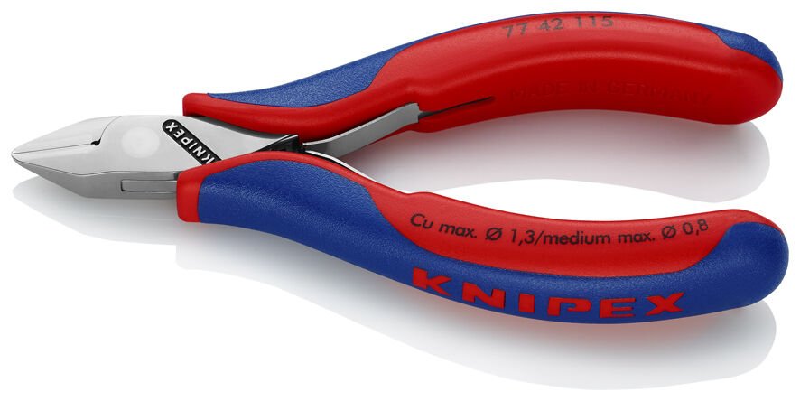 KNIPEX 77 42 115 ELEKTRONİKÇİ YAN KESKİ 115 mm