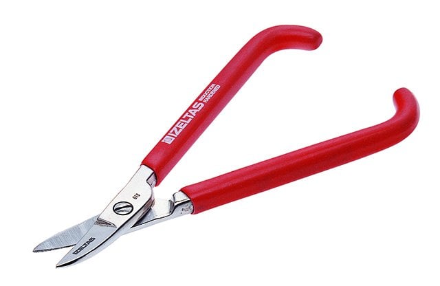 İzeltaş 6801270180 180 Mm Kuyumcu Makası Eğri