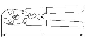 İzeltaş 6815270200 200 Mm Tel Kesme Makası