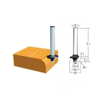 FREZE BIÇAĞI 6x20 mm