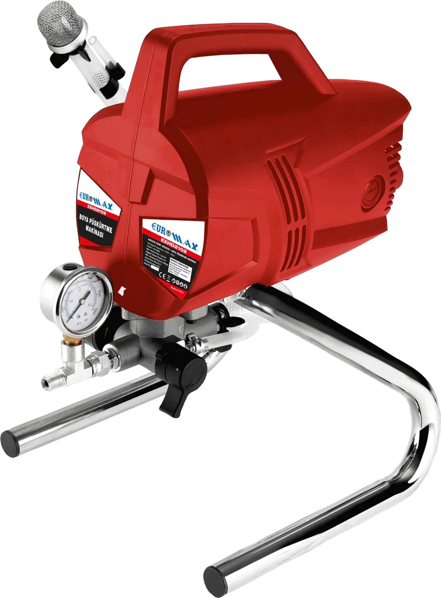 EUROMAX HD2102 BOYA PÜSKÜRTME MAKİNASI