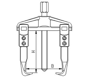 İzeltaş 7020293720 37X20 Standart Üç Kollu Çektirme