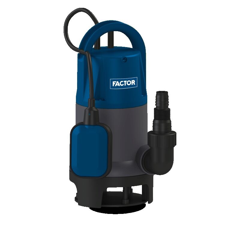 FACTOR CD750P-N 750W Plastik Gövdeli Temiz Su Drenaj Pompası