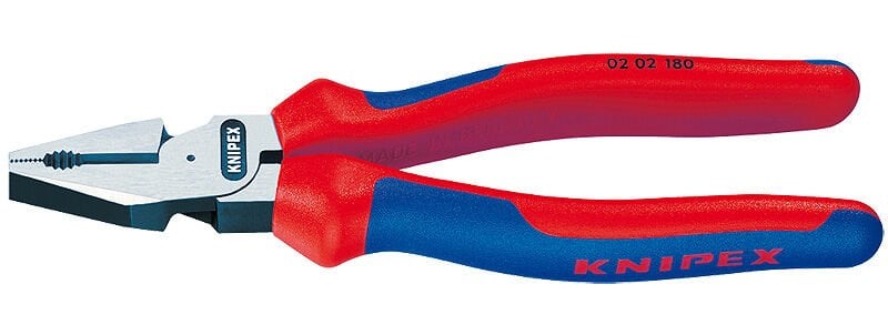 KNIPEX 02 02 180 AĞIR TİP KOMBİNE PENSE 180 mm