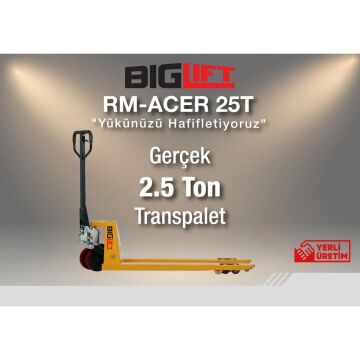 KAMA MB-P25 2,5 TON TRANSPALET BEYAZ TEKER