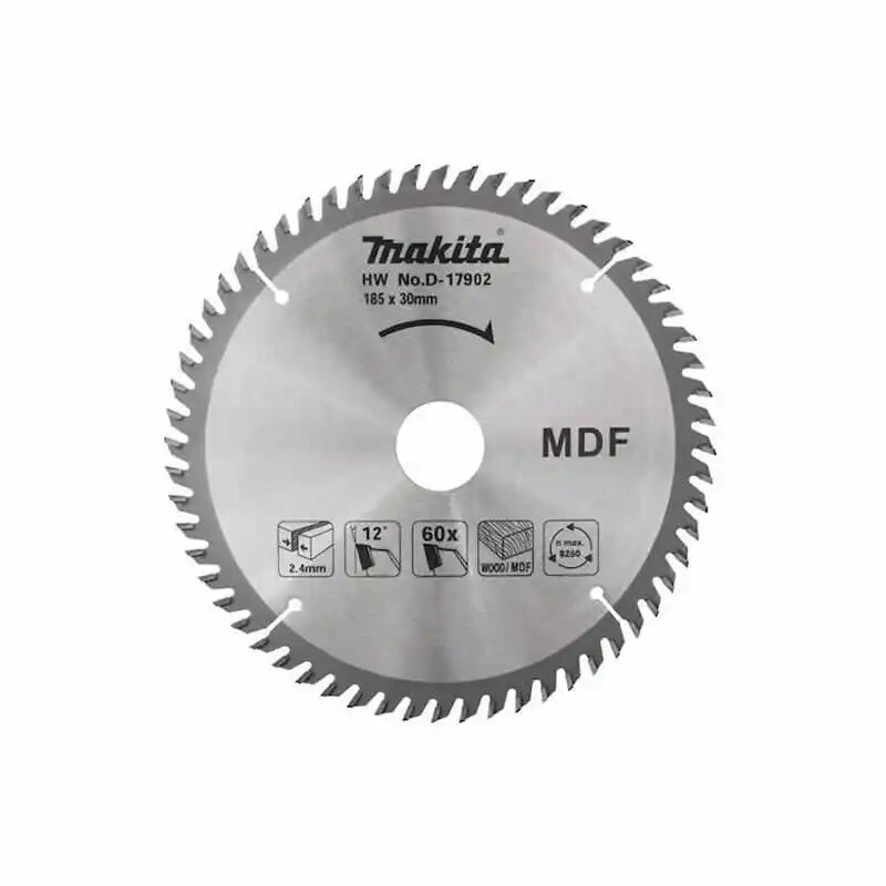 Makita D-17902 Tct Testere 185X30X60T