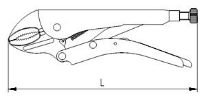 İzeltaş 2500110250 250 mm Üniversal Ayarlı Pense