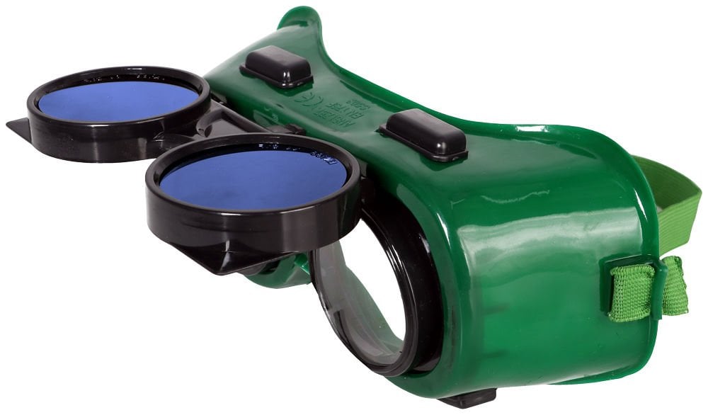MAXSAFETY S501 - MAVİ CAM OKSİJEN KAYNAK GÖZLÜĞÜ