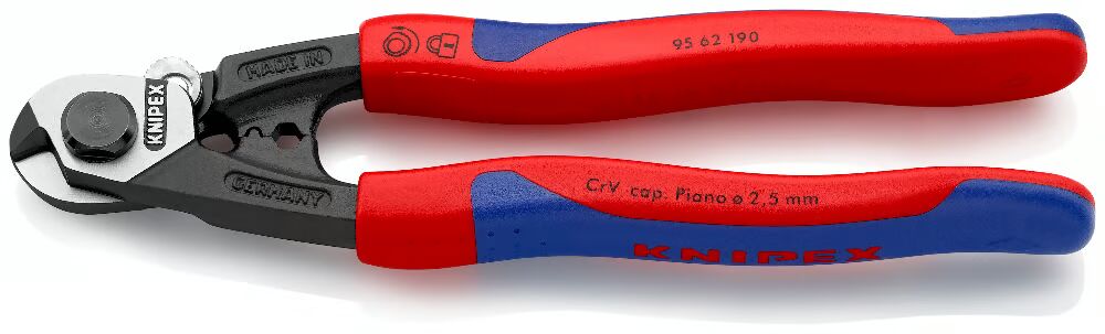 KNIPEX 95 62 190 ÇELİK TEL MAKASI