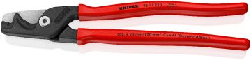 KNIPEX 95 11 225 KADEMELİ KESİMLİ KABLO MAKASI