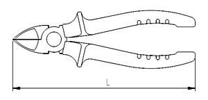 İzeltaş 3700162160 160 mm Yan Keski Opak