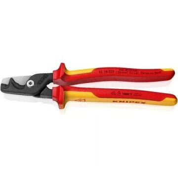 KNIPEX 95 18 225 KADEMELİ KESİMLİ KABLO MAKASI 1000V