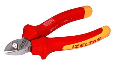 İzeltaş 3700166180 180 Mm Yan Keski Elektrikçi İzoleli 1000 V