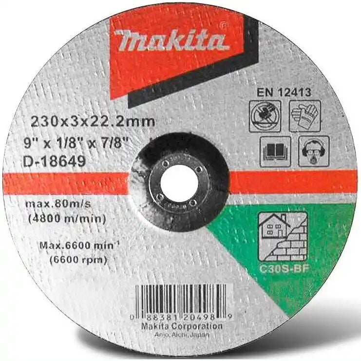 Makita D-18649 Bombelı Flex Tas 230X3