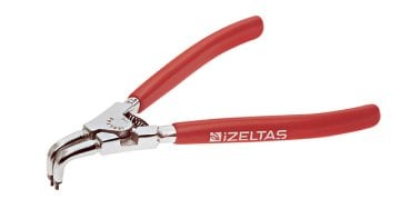 İzeltaş 3311120210 210 Mm Dış Segman Pensi (Yaylı Eğri)