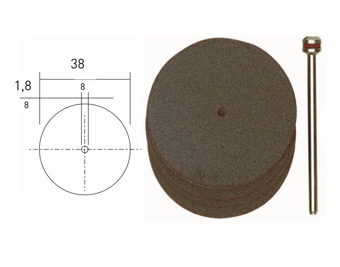 KESME DİSKİ 10 LU 38 mm